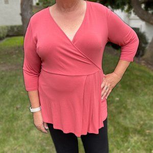 Soft, flowing bias cut blouse